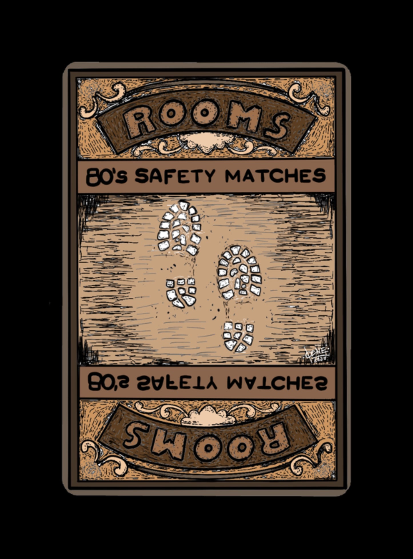 Armadietto scolastico. THE GARRET -carta singola-