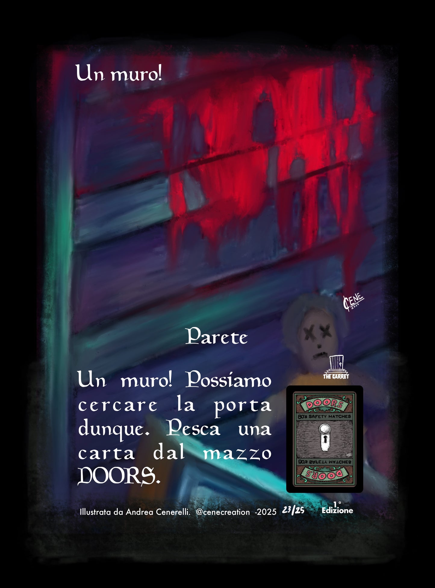 Un muro! -THE GARRET- carta singola