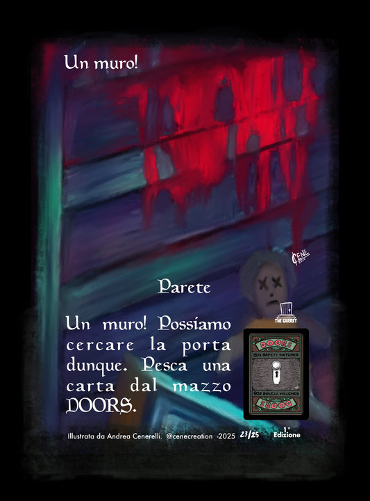 Un muro! -THE GARRET- carta singola