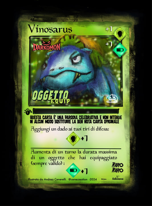 Vinosarus -HALLOWEEN- carta singola