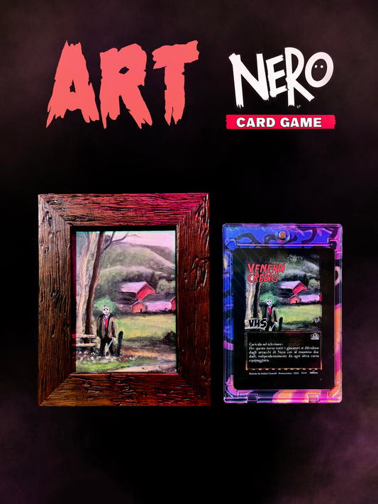 Venerdì credici - dipinto e carta