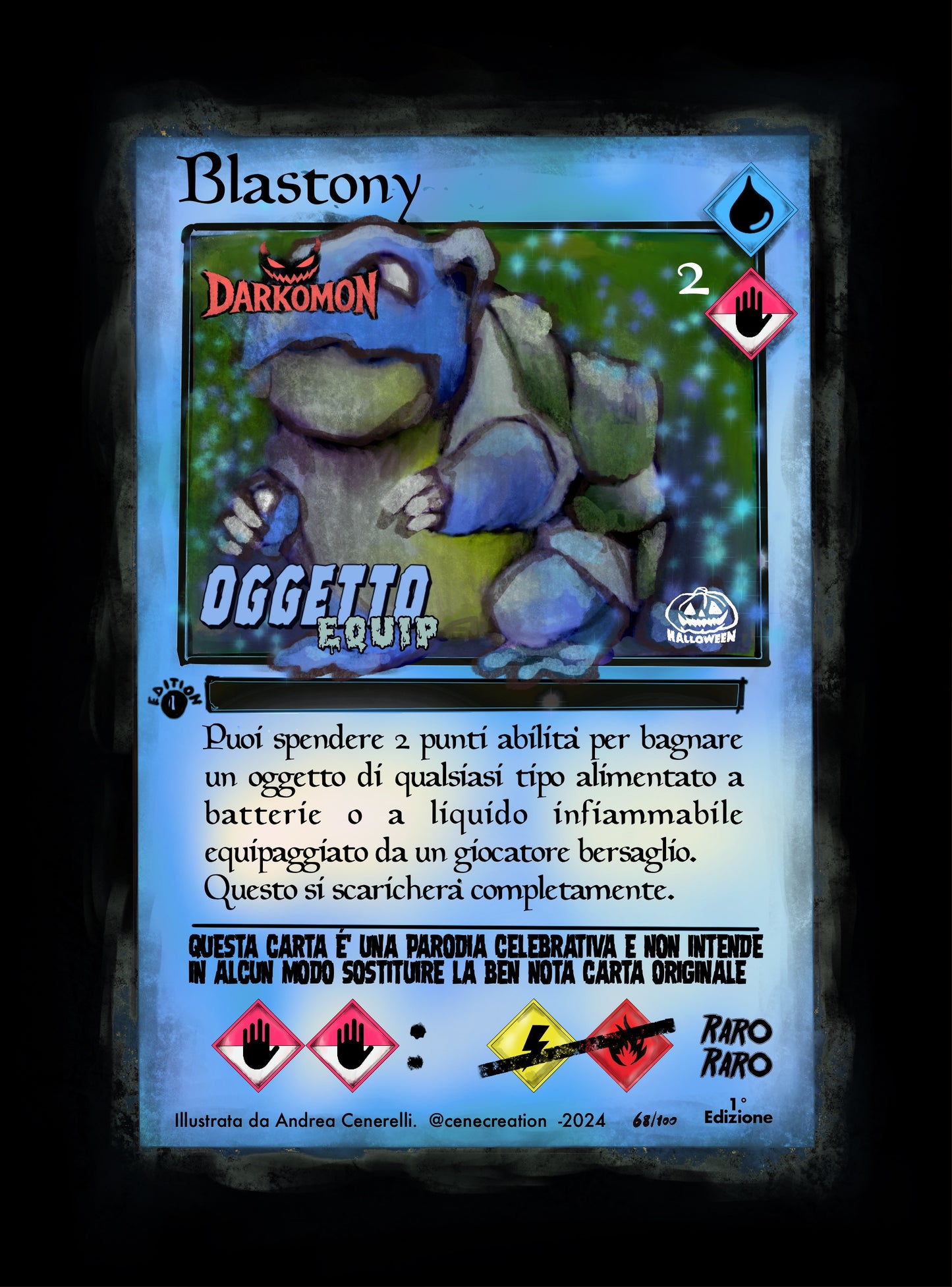 Blastony -HALLOWEEN- carta singola